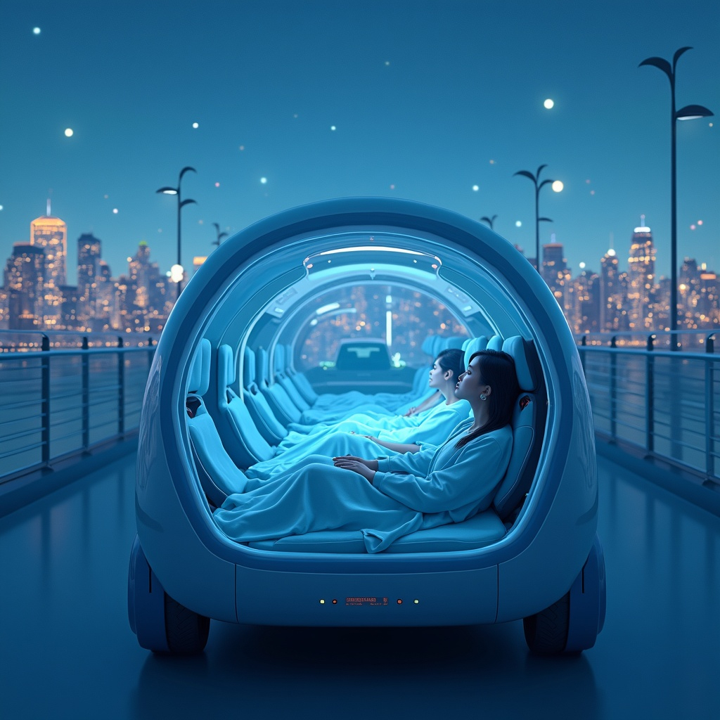 Mobil masa depan kini tak hanya soal mesin, tapi juga interior hologram 3D.